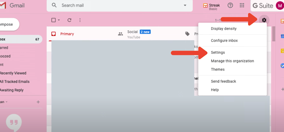 creating a signature block in gmail