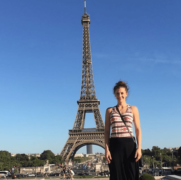 Megan Grant in Paris